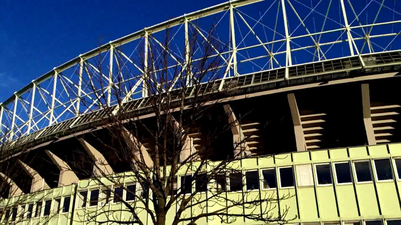 Ernst Happel Stadium in Vienna,Austria with Daniel Dimitrov