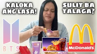 TRYING THE BTS MEAL OF McDonald’s | HONEST FOOD REVIEW LANG TAYO