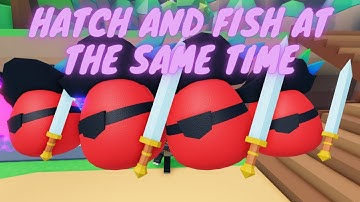 How To AFK HATCH And FISH At The Same Time🎣 Mining Simulator 2