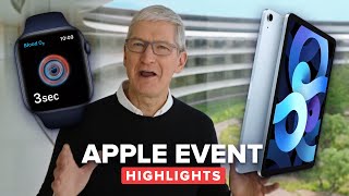 Apple's entire Watch SE, Series 6, iPad Air presentation in 12 minutes (supercut)