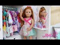 OUR GENERATION DOLL CLOSET TOUR AND ROOM DECORATION