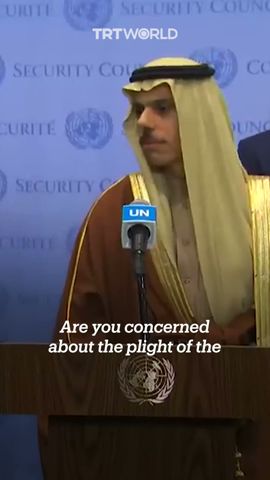 Saudi FM hits back at reporter’s Gaza refugee question