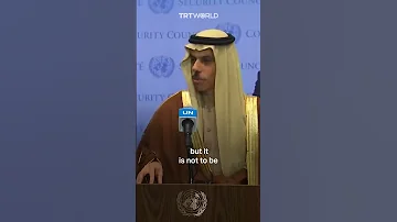 Saudi FM Hits Back At Reporter S Gaza Refugee Question 