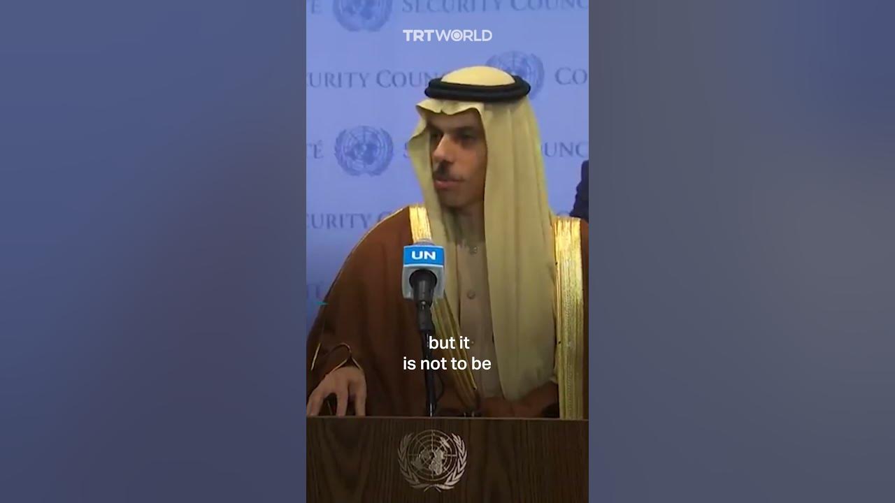 Saudi FM hits back at reporter’s Gaza refugee question