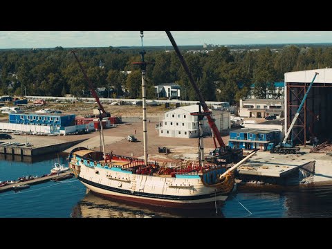 Видео: «Полтава» - балтийский первенец Петра. Серия 4