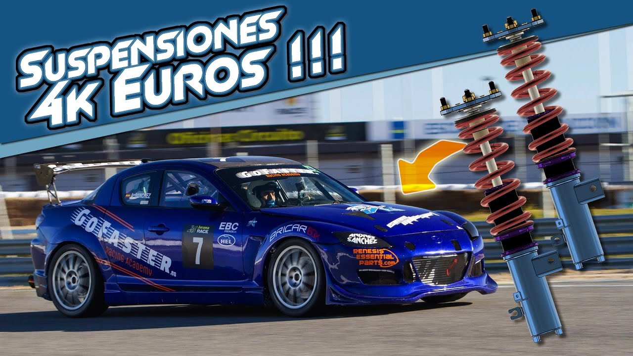 NUEVAS Suspensiones para RX-8 Turbo