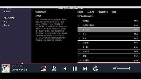 簡易音樂播放器