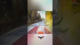 Driver avoids crash as semi makes illegal U-turn — quick stop prevents disaster