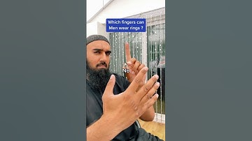 Which finger Muslim Men can wear rings #shorts #muslim