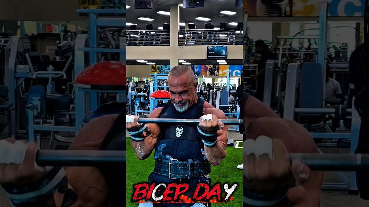 BICEP DAY #motivation #biceps