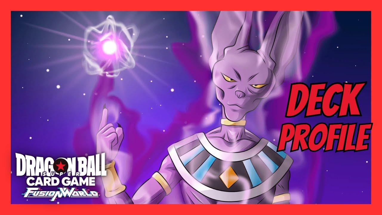 BEERUS Saiyan TECH DECK PROFILE FB08 | Gameplay : r/dbsfusionworld