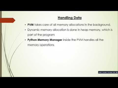 Learning Python - Part 7 (Memory Allocation)
