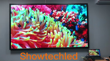 Showtechled small pixel pitch display