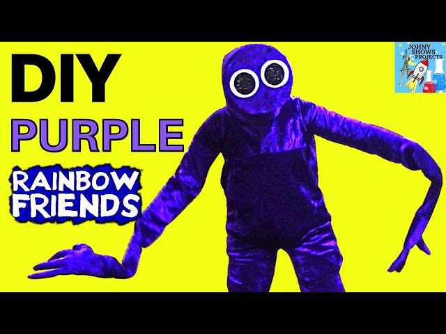 How to Make: Red Rainbow Friend Cosplay Mask! (Roblox) 