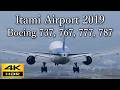 [4K HDR] 伊丹空港 2019 ボーイング機 離発着集：退役したB777等 20選 / Itami Airport 2019:Boeing 737, 767, 777, 787 Showcase