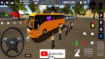 INDIA BUS SIMULATOR : IDBS BUS SIMULATOR INDIA ANDROID GAMEPLAY