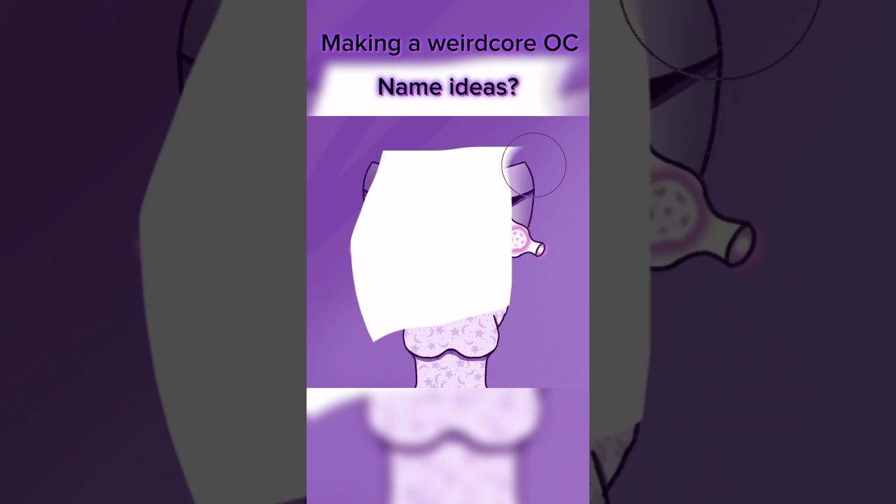 Making a weirdcore oc! 