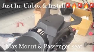CanAm Ryker Max Mount & Passenger Seat Unbox & Install