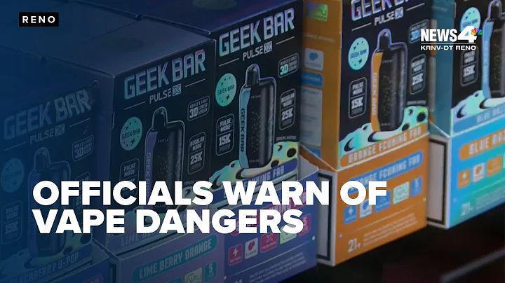 Law enforcement, health officials warn of vape dangers