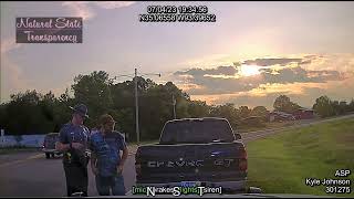 Traffic Stop AR-27/AR-10 Danville Yell County Arkansas State Police Troop J, Traffic Series Ep. 508