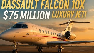Inside the $75 Million Dassault Falcon 10X – The Ultimate Luxury Jet!”