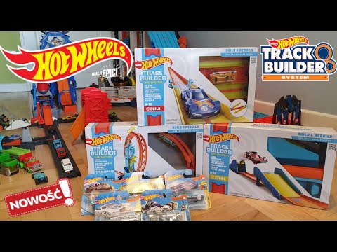 Nowości HOT WHEELS - Skocznie, pętle, tory! Budujemy miasto! @DrRadian