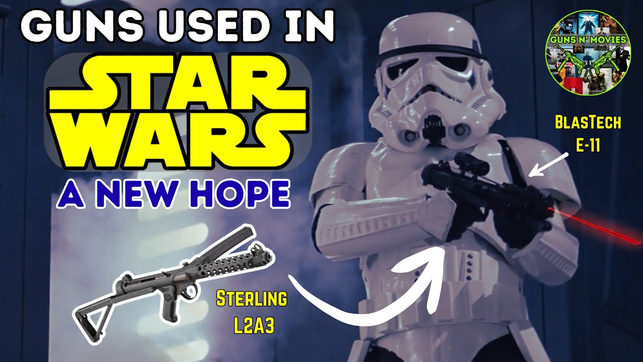 Guns Used In STAR WARS: A New Hope (1977)