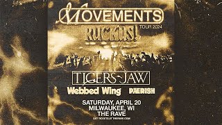 Movements at The Rave on Saturday, April 20th