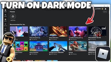 How to Change ROBLOX Theme into DARK MODE (2024)