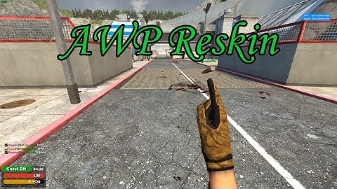 Reskinning GMod Weapons