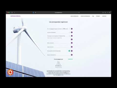 Energieleveren.nl aanmelding zonnepanelen - OUXO