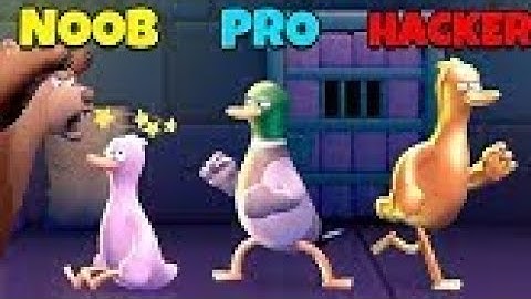 Punch Kick Duck 🦆|Need to Punch NooB vs Pro & Hacker