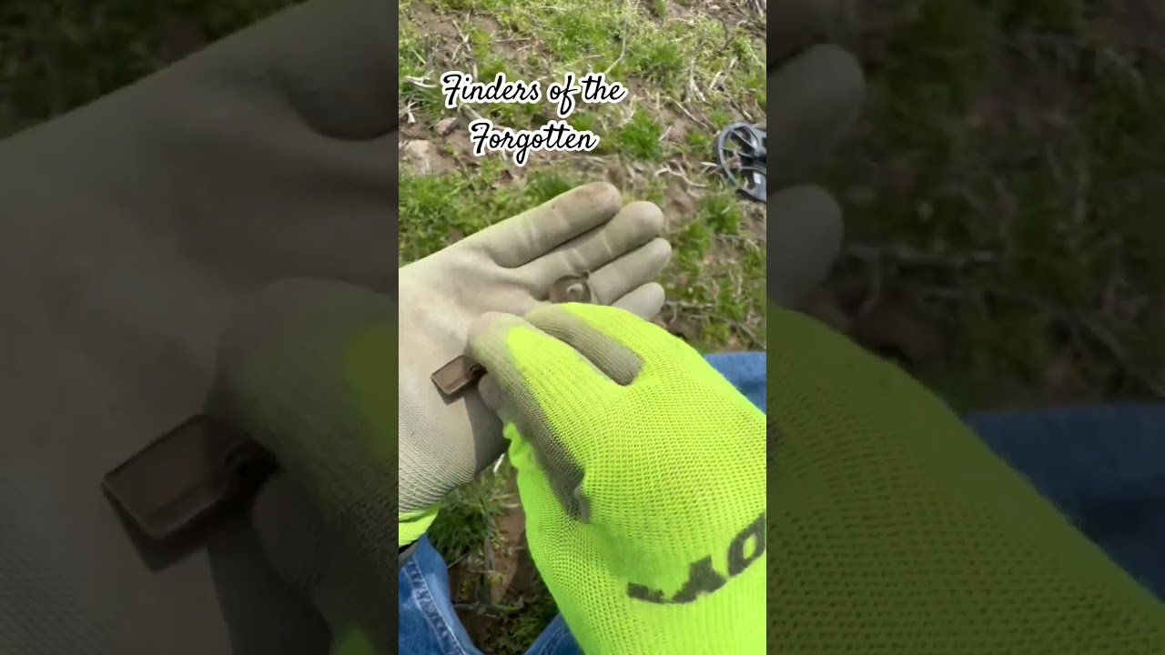 Skeleton Key Brooch found while metal detecting a 1850’s farm 