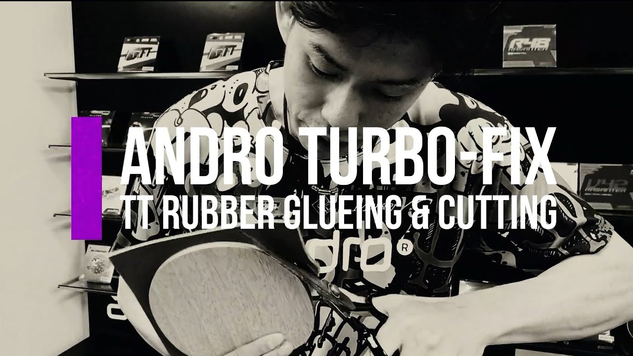 【ラバーの貼り方】貼りやすい・剥がしやすい・ラケットを痛めない貼り方実演【卓球】