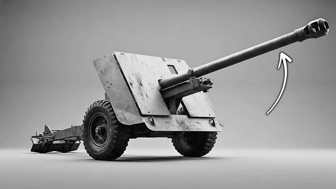 A „Túlméretezett” brit ágyú, az egyetlen szövetséges fegyver, amitől tartottak a Tigris-legénységek