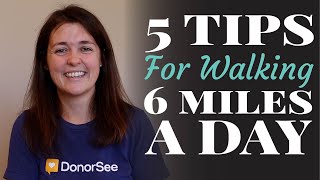 5 Tips For Walking 6 Miles A Day