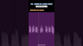 Yes - Owner Of A Lonely Heart: Chris Squire Bass Riff #musicproduction #bass