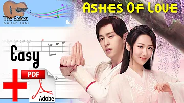 Ashes Of Love - Upwards to the moon Guitar Tab