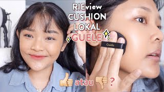 REVIEW cushion lokal GUELE , jujur baru tahu brand ini! atau? | RIRIEPRAMS