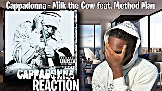 SMOOTH! Cappadonna - Milk the Cow feat. Method Man REACTION | First Time Hearing!