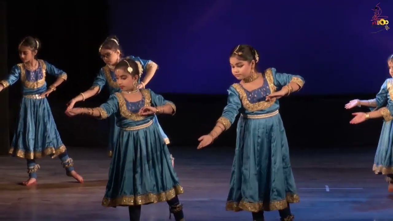 Natmandir's Toddler group (kids) performing Kathak Dance in Teen Taal|Students of Anurekha Ghosh