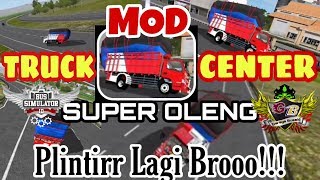 MOD TRUCK CENTER SUPER OLENG BUSSID