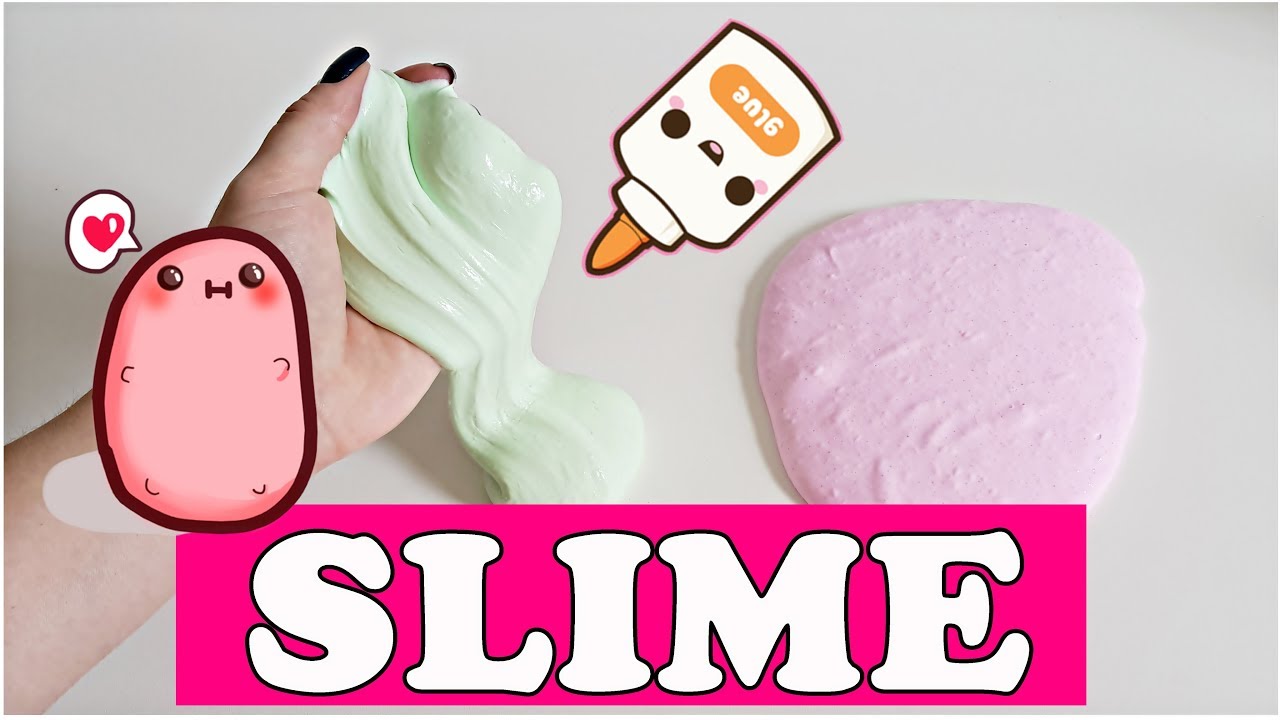 Como fazer SLIME -  Geleca caseira