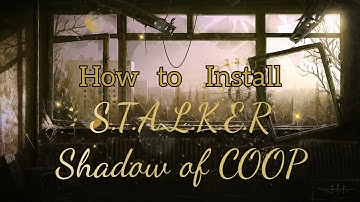 How to Install S.T.A.L.K.E.R Shadow of COOP Tutorial