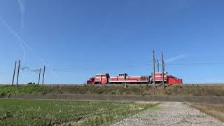 DE15 1518　試9561レ　東滑川～魚津