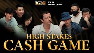 KPC LIVE S4 | $100/$200 NLH Cash Game | Squid Multiplier | Match 1 screenshot 5