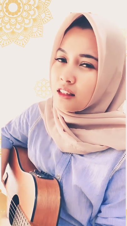 Gitaris Cantik Hijab Suaranya Bikin Adem#gitarakustik#viral