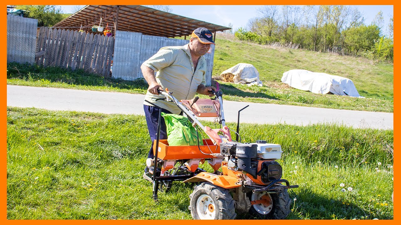Am plantat porumbul cu semănătoarea Ruris TS3 și Motosapa 731ACC de 7.5cp