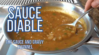 Sauce Diable | Brown Devil Sauce | How to Make an Espagnole Sauce Derivative | Brown Sauce