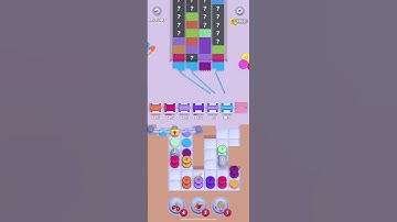 Knit Out Level 307 | Puzzle Solved on First Try | Relaxing Music & Game Sounds #asmrgaming #knitout